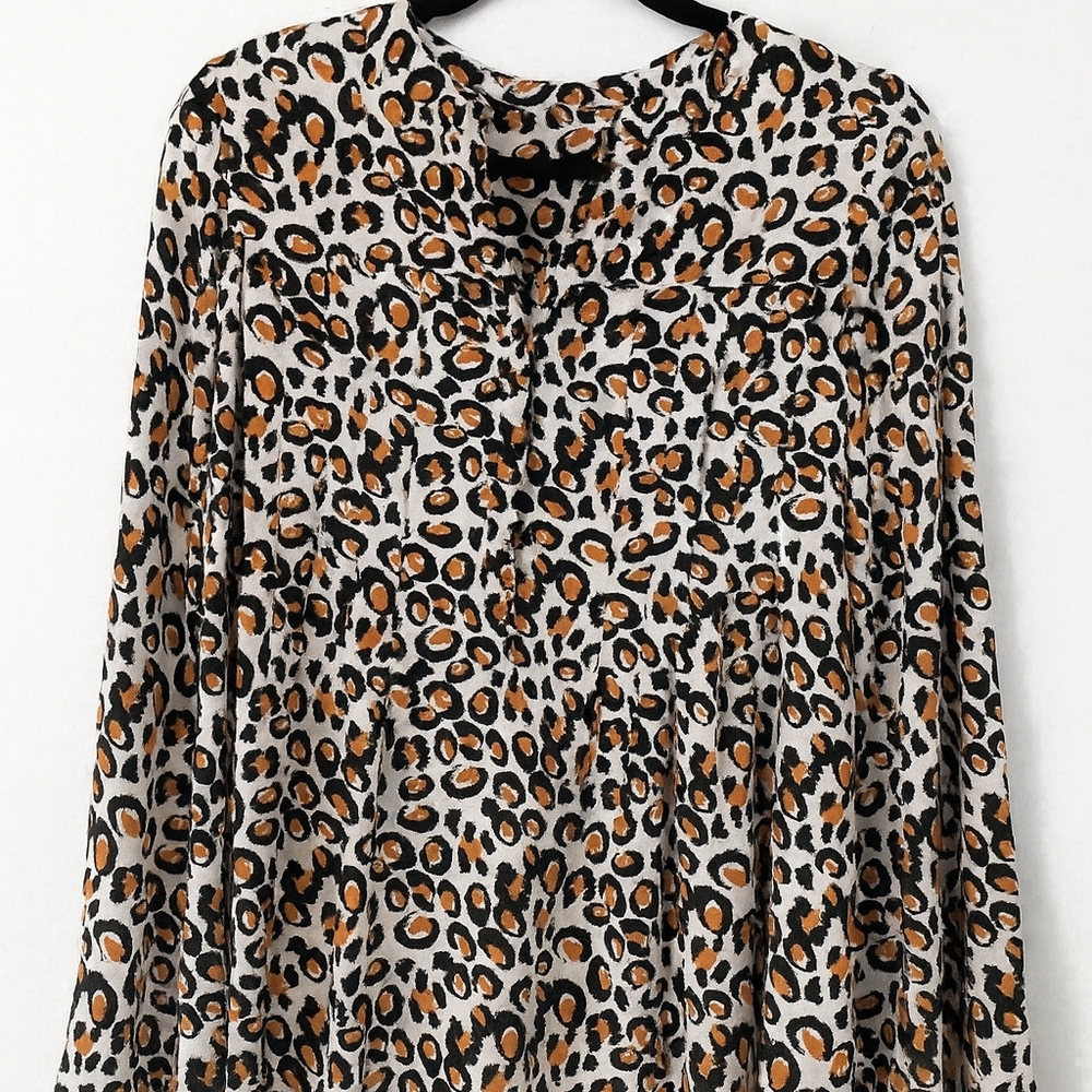 Leopard Print Women's Top